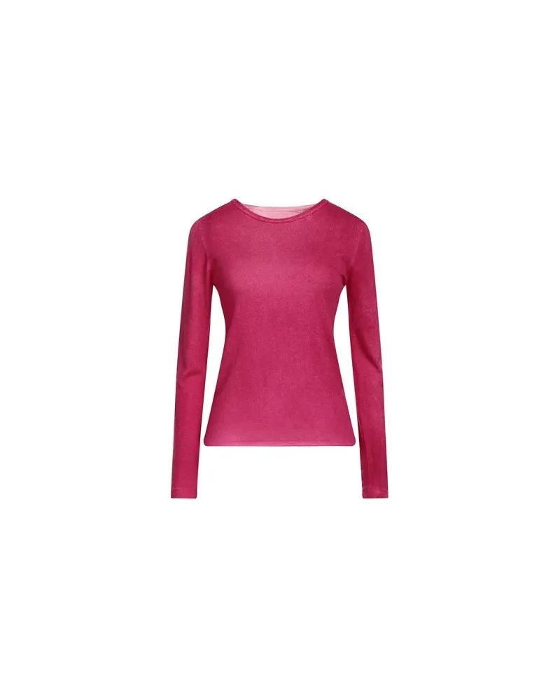Majestic STRICKWAREN - Pulloverauf YOOX.COM Fuchsia