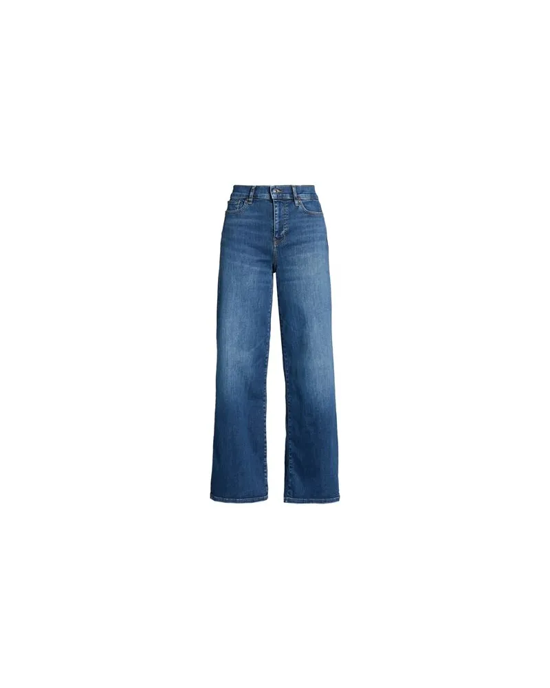 Frame Denim LE SLIM PALAZZO - HOSEN & RÖCKE - Jeanshosenauf YOOX.COM Blau