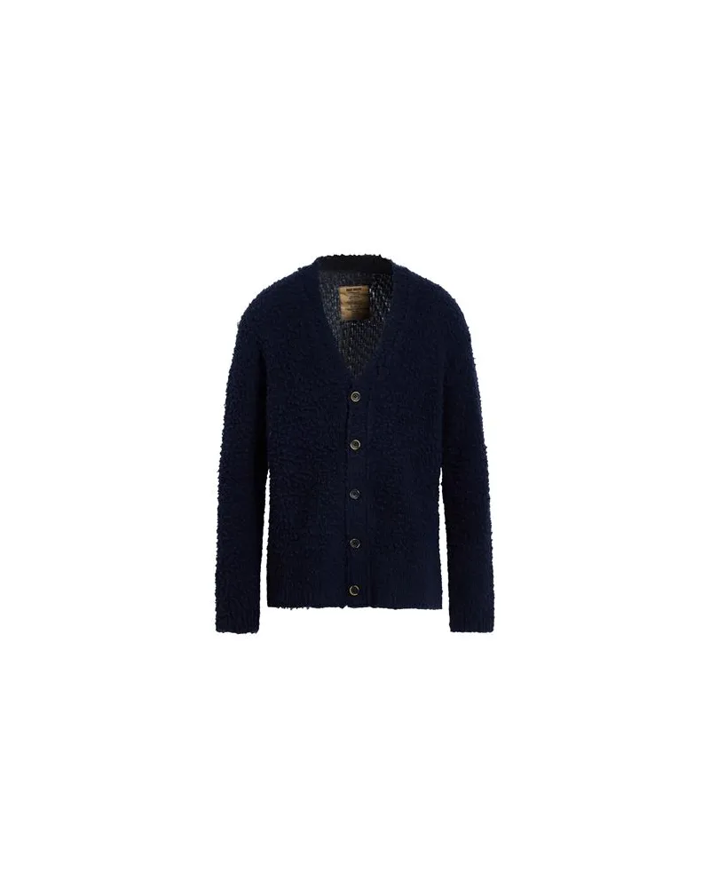 Uma Wang STRICKWAREN - Strickjackenauf YOOX.COM Nachtblau