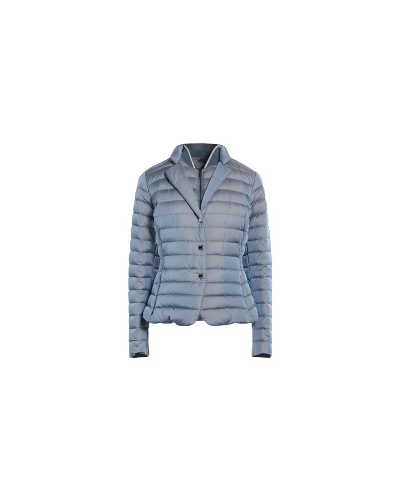 MOORER JACKEN & MÄNTEL - Pufferjacken & Daunenjackenauf YOOX.COM Taubenblau