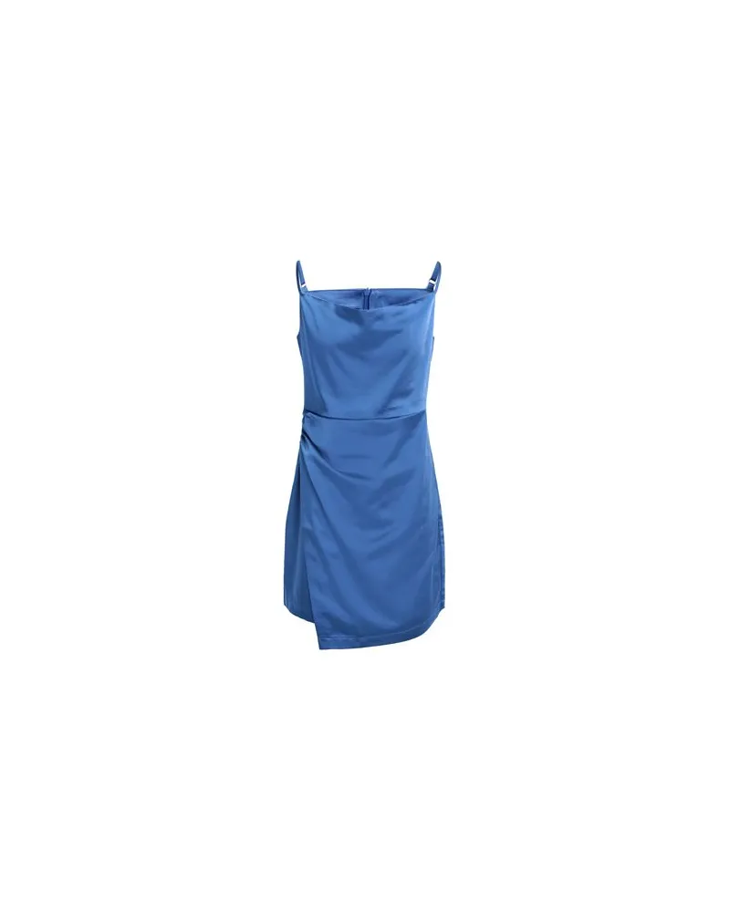 only KLEIDER - Mini-Kleiderauf YOOX.COM Blau