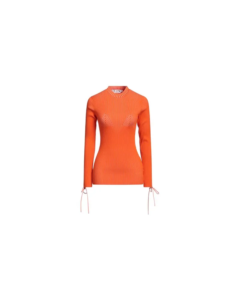 OFF-WHITE STRICKWAREN - Pulloverauf YOOX.COM Orange