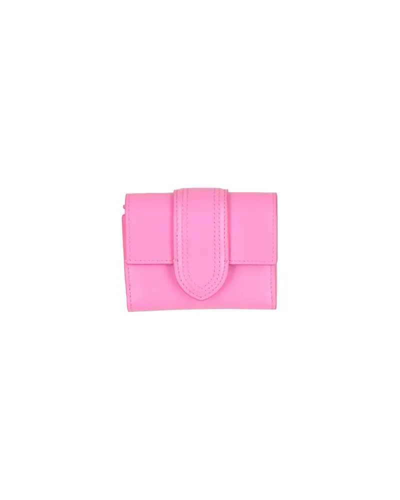 Jacquemus Kleinlederwaren - Brieftaschenauf YOOX.COM Fuchsia