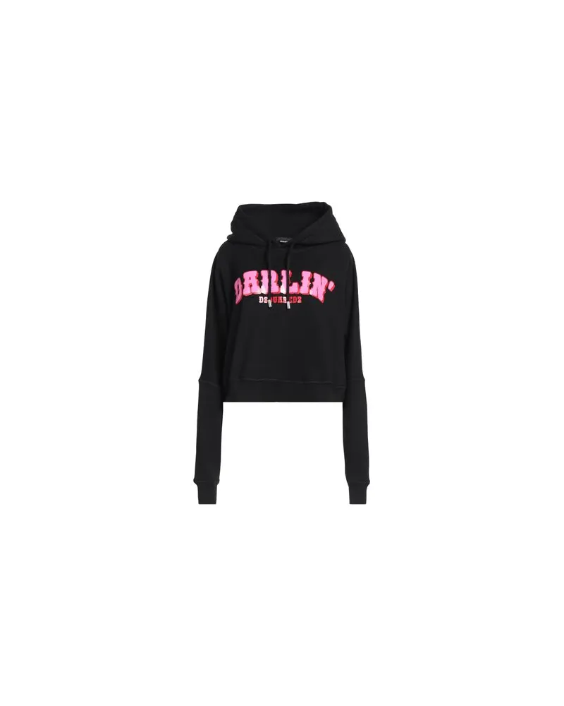 Dsquared2 TOPS - Sweatshirtsauf YOOX.COM Schwarz