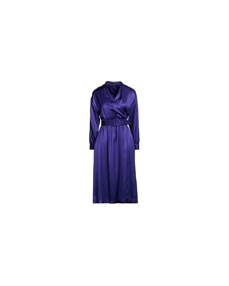 Icona By Kaos KLEIDER - Midi-Kleiderauf YOOX.COM Dunkelviolett