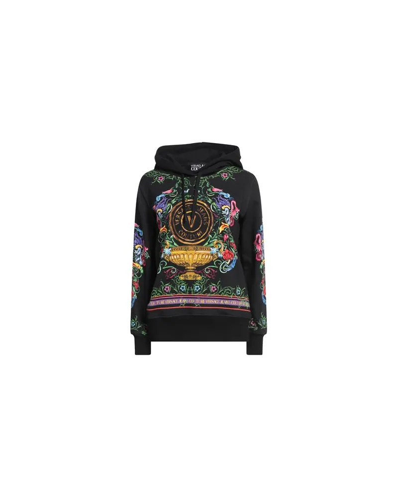 Versace Jeans TOPS - Sweatshirtsauf YOOX.COM Schwarz