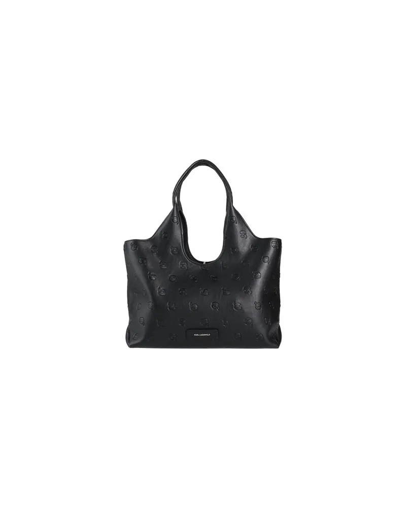 Karl Lagerfeld TASCHEN - Schultertaschenauf YOOX.COM Schwarz