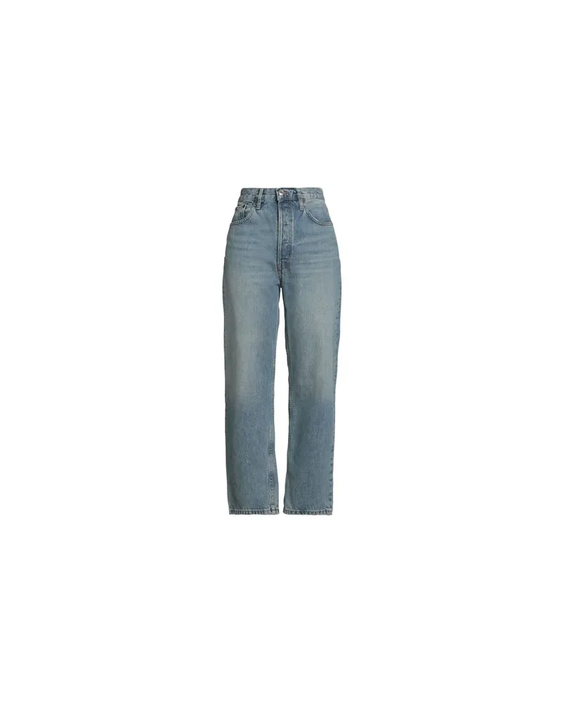 RE/DONE HOSEN & RÖCKE - Jeanshosenauf YOOX.COM Blau