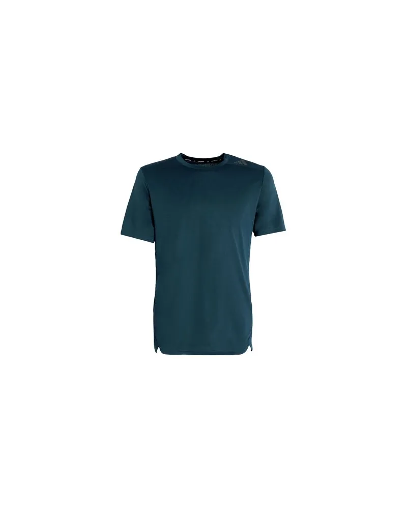 adidas D4T HR HIIT TEE	 - TOPS - T-shirtsauf YOOX.COM Aquamarin
