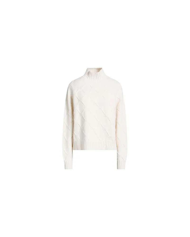 Elisabetta Franchi STRICKWAREN - Rollkragenpulloverauf YOOX.COM Elfenbein
