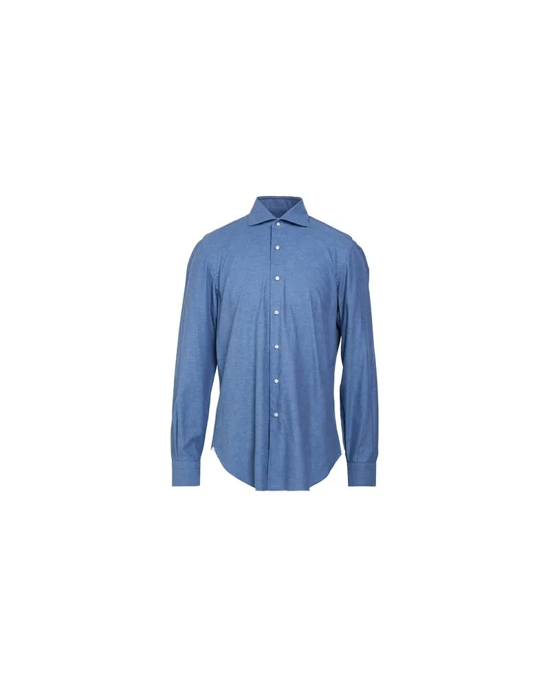 BARBA TOPS - Hemdenauf YOOX.COM Taubenblau