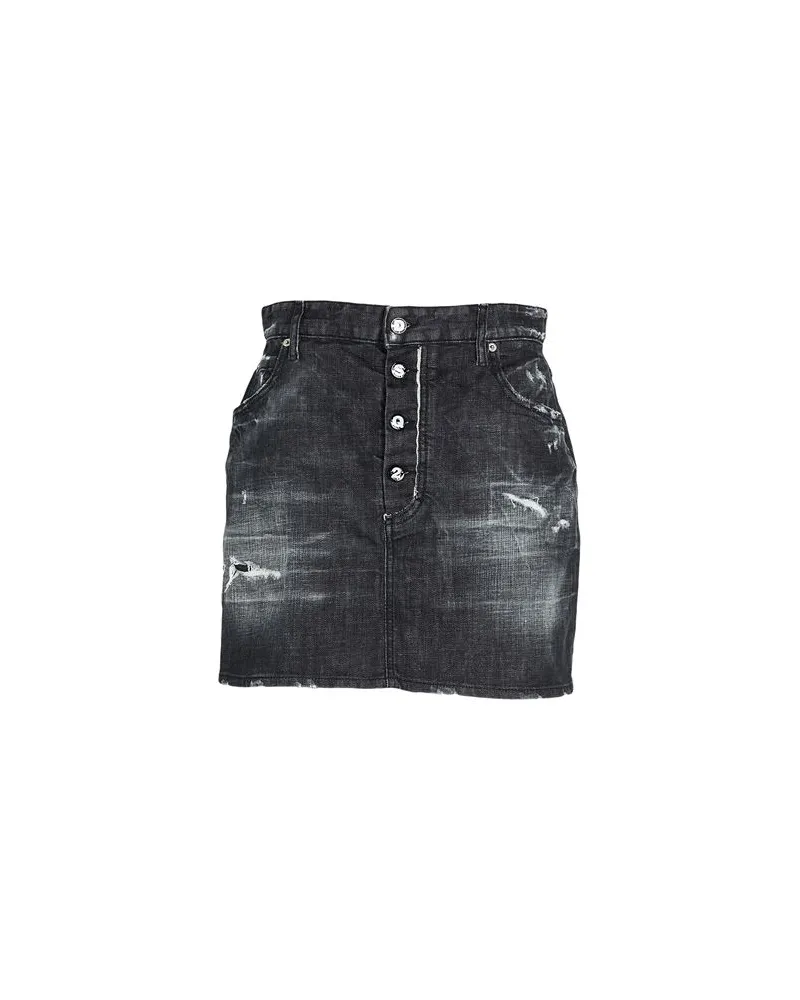 Dsquared2 HOSEN & RÖCKE - Jeansröckeauf YOOX.COM Schwarz