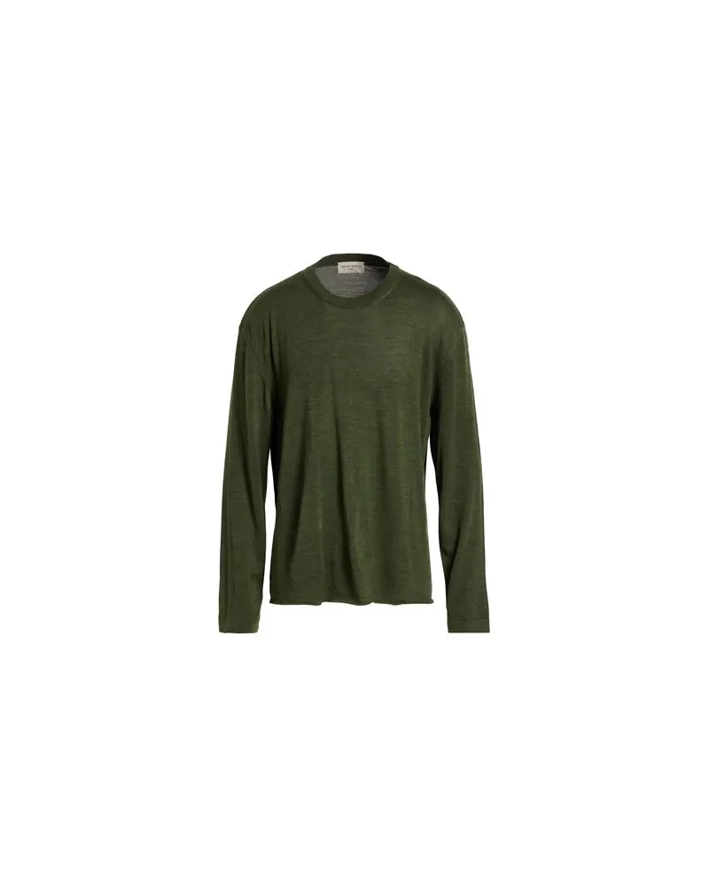 Officine Generale STRICKWAREN - Pulloverauf YOOX.COM Militärgrün