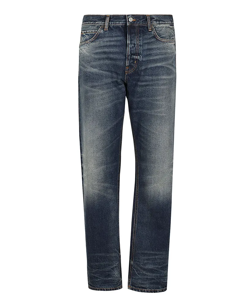 Haikure Jeanshose Blau