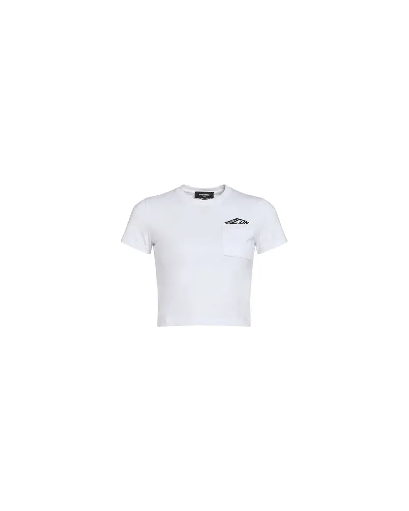 Dsquared2 TOPS - T-shirtsauf YOOX.COM Weiß
