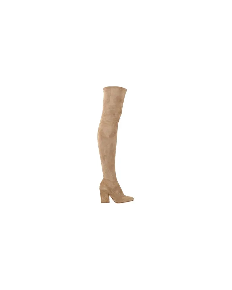 Sergio Rossi SCHUHE - Stiefelauf YOOX.COM Kamel