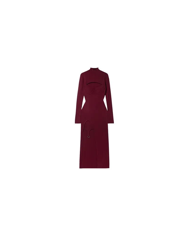 Monse KLEIDER - Maxi-Kleiderauf YOOX.COM Bordeaux