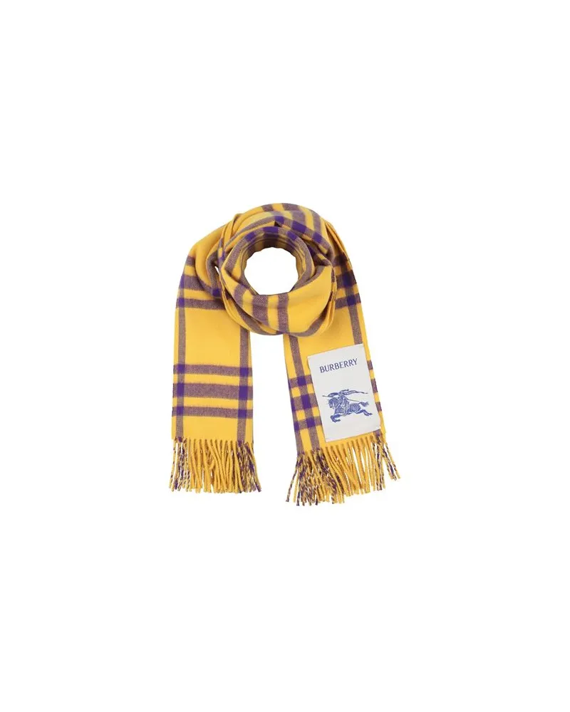 Burberry ACCESSOIRES - Schalsauf YOOX.COM Gelb
