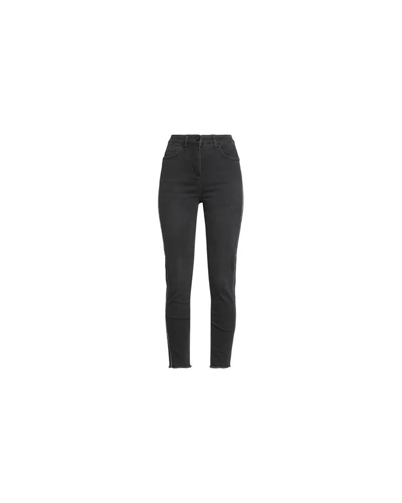 Patrizia Pepe HOSEN & RÖCKE - Jeanshosenauf YOOX.COM Schwarz