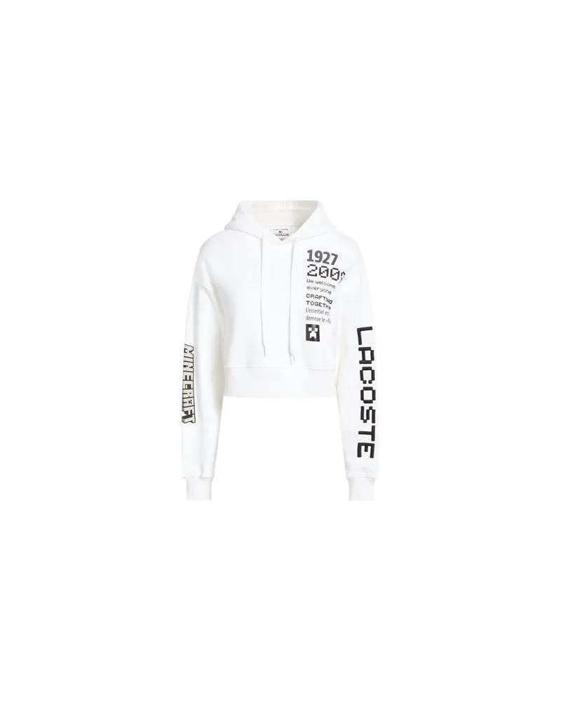 Lacoste X MINECRAFT - TOPS - Sweatshirtsauf YOOX.COM Weiß