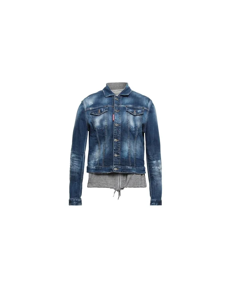 Dsquared2 JACKEN & MÄNTEL - Jeansjacken/Mäntelauf YOOX.COM Blau