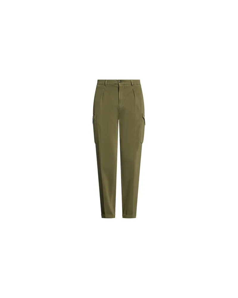 Boglioli HOSEN & RÖCKE - Hosenauf YOOX.COM Militärgrün