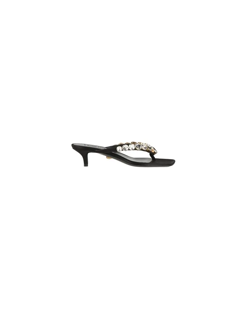 Versace SCHUHE - Zehentrennerauf YOOX.COM Schwarz