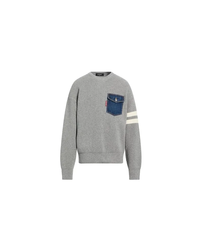 Dsquared2 STRICKWAREN - Pulloverauf YOOX.COM Grau