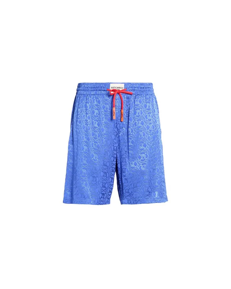 Just Cavalli HOSEN & RÖCKE - Shorts & Bermudashortsauf YOOX.COM Blau