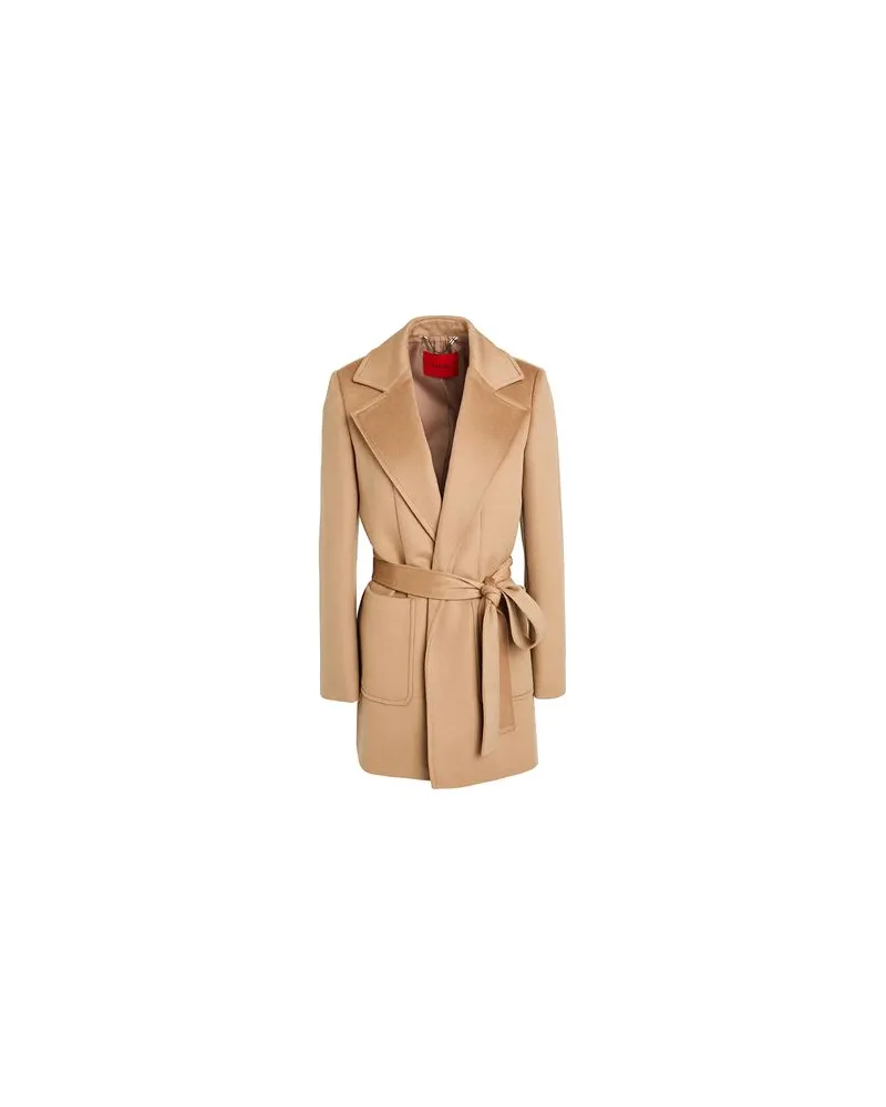 MAX&Co. SHORTRUN  - JACKEN & MÄNTEL - Mäntelauf YOOX.COM Kamel