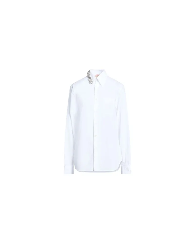 N° 21 TOPS - Hemdenauf YOOX.COM Weiß