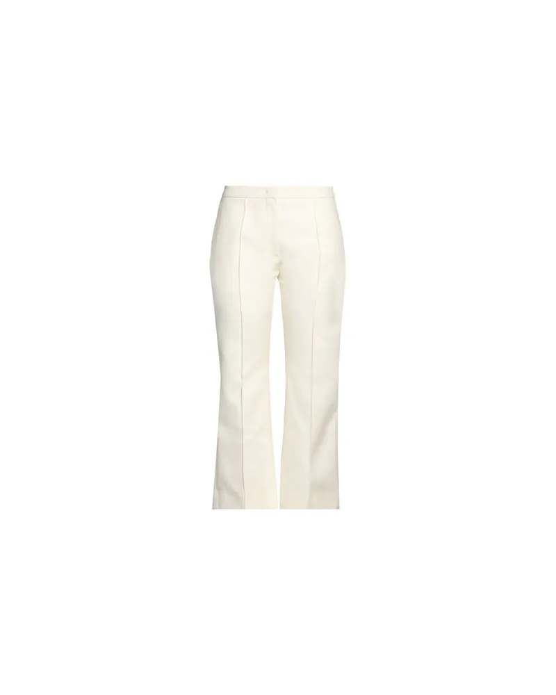 Jil Sander HOSEN & RÖCKE - Hosenauf YOOX.COM Elfenbein