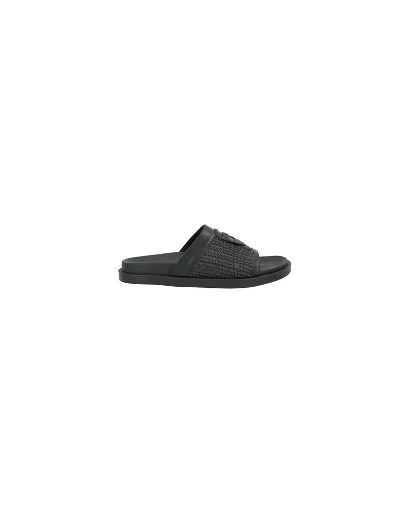 Blauer SCHUHE - Sandalenauf YOOX.COM Schwarz