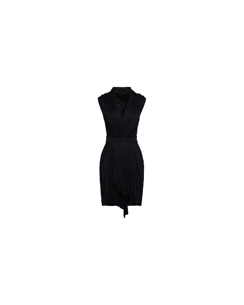 Elisabetta Franchi KLEIDER - Mini-Kleiderauf YOOX.COM Schwarz