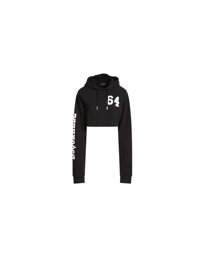 Dsquared2 TOPS - Sweatshirtsauf YOOX.COM Schwarz