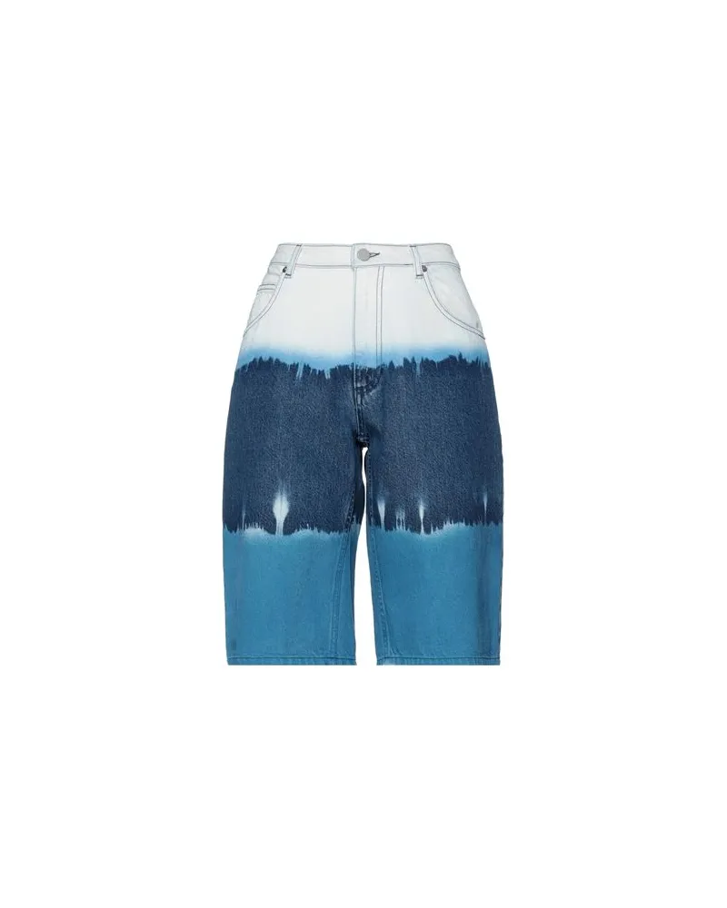 Alberta Ferretti HOSEN & RÖCKE - Jeansshortsauf YOOX.COM Blau