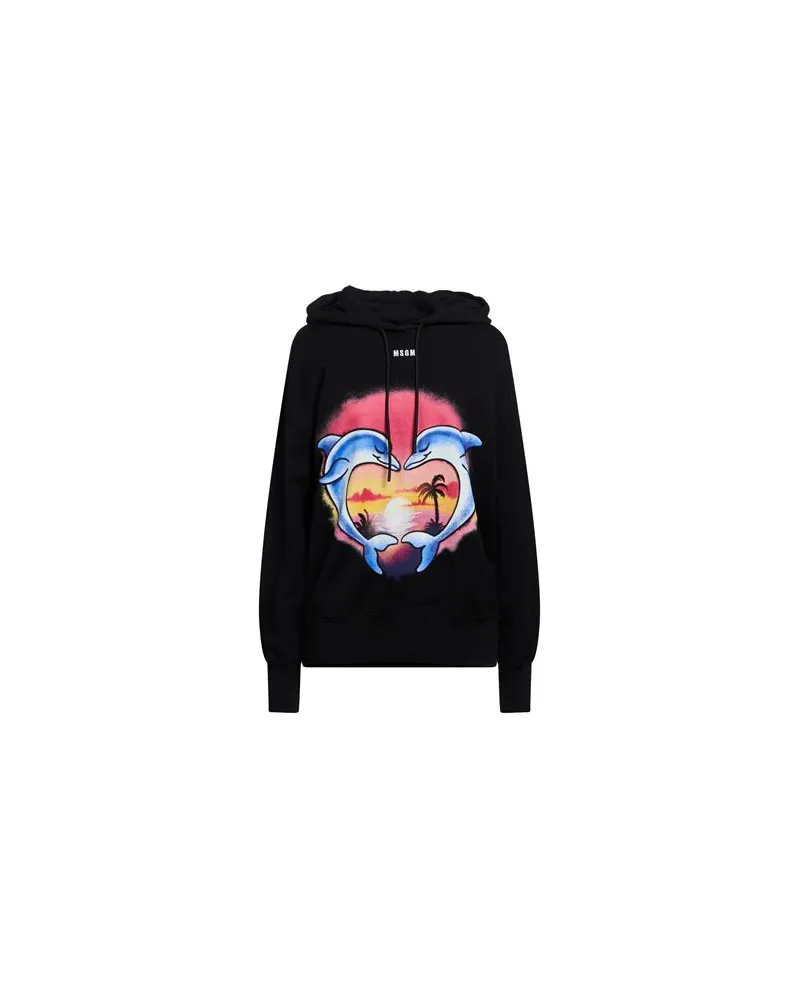 MSGM TOPS - Sweatshirtsauf YOOX.COM Schwarz