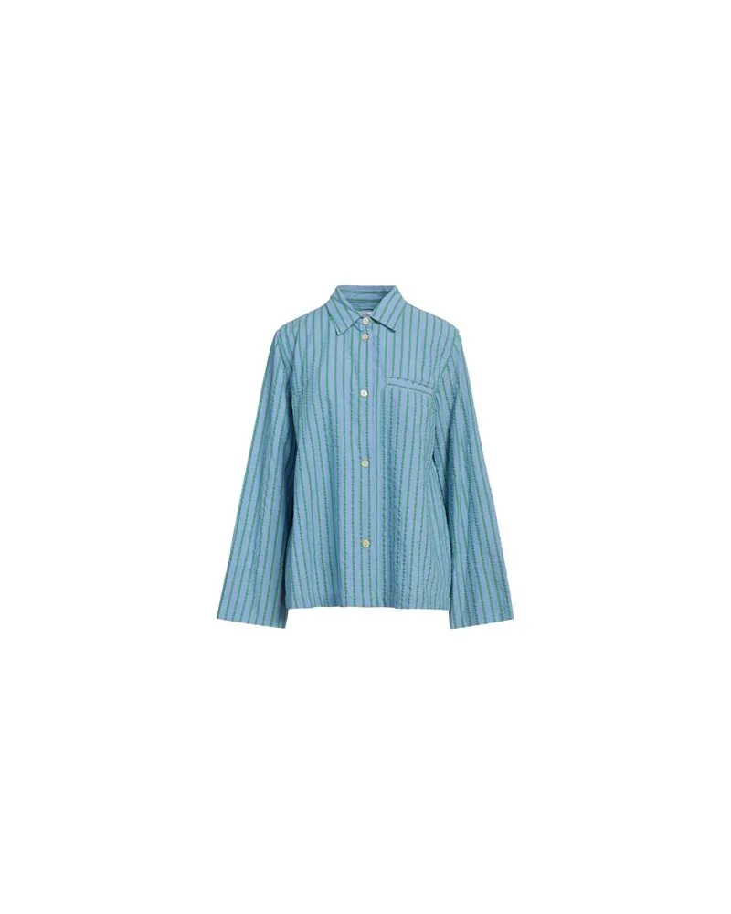 A Kind Of Guise TOPS - Hemdenauf YOOX.COM Azurblau