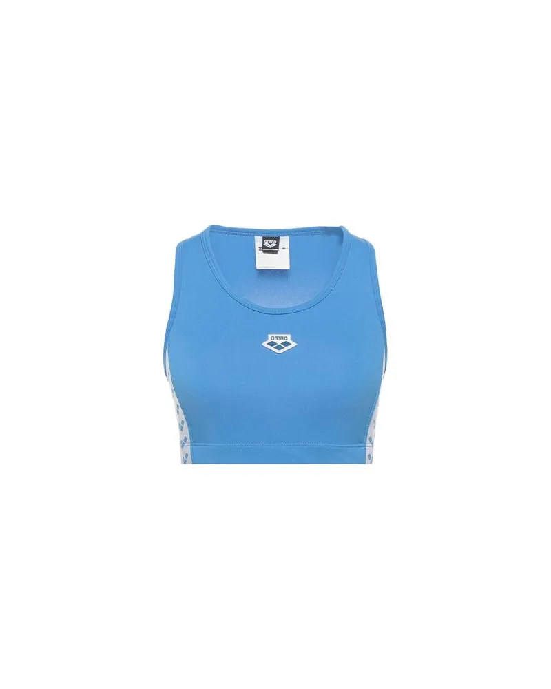 Arena W BRA TOP TEAM   - TOPS - Topsauf YOOX.COM Azurblau