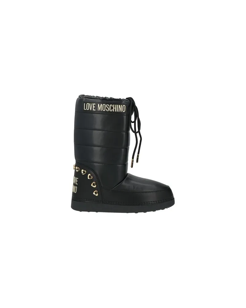 Moschino SCHUHE - Stiefelauf YOOX.COM Schwarz
