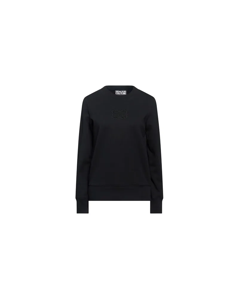 Versace Jeans TOPS - Sweatshirtsauf YOOX.COM Schwarz