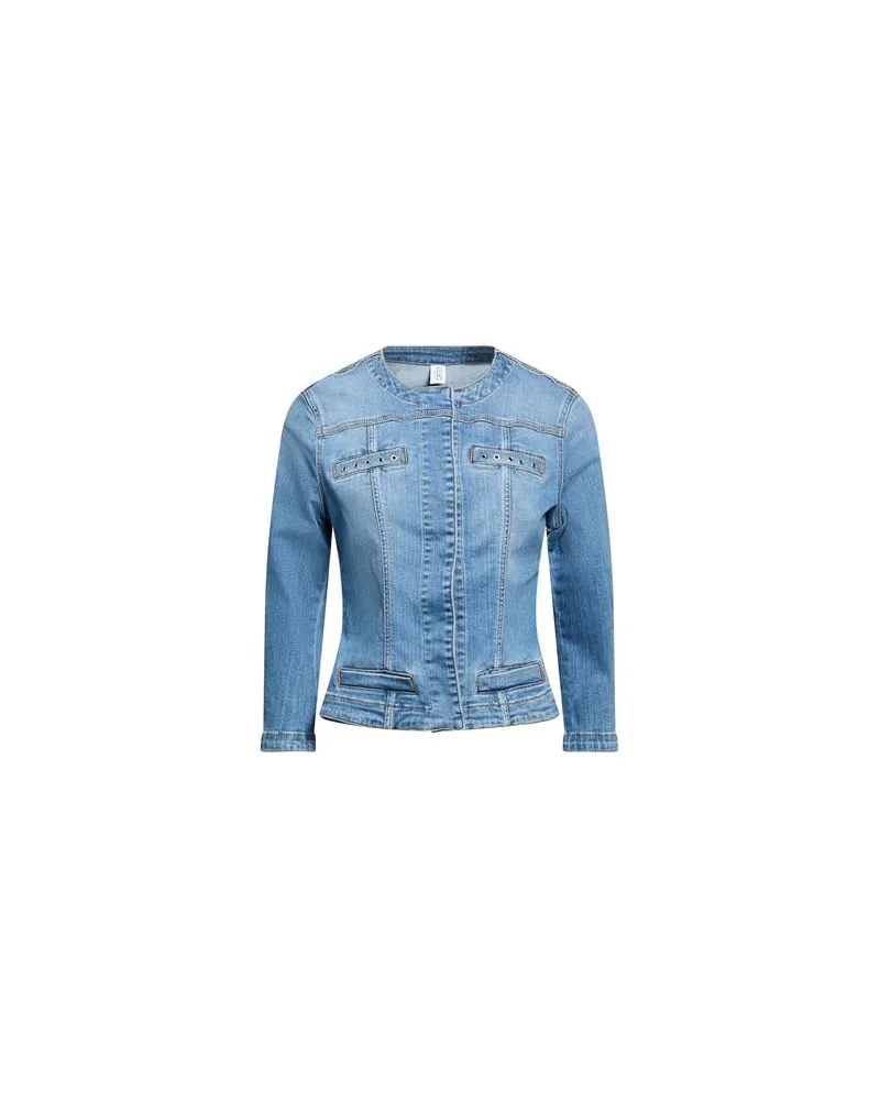 Liu Jo JACKEN & MÄNTEL - Jeansjacken/Mäntelauf YOOX.COM Blau