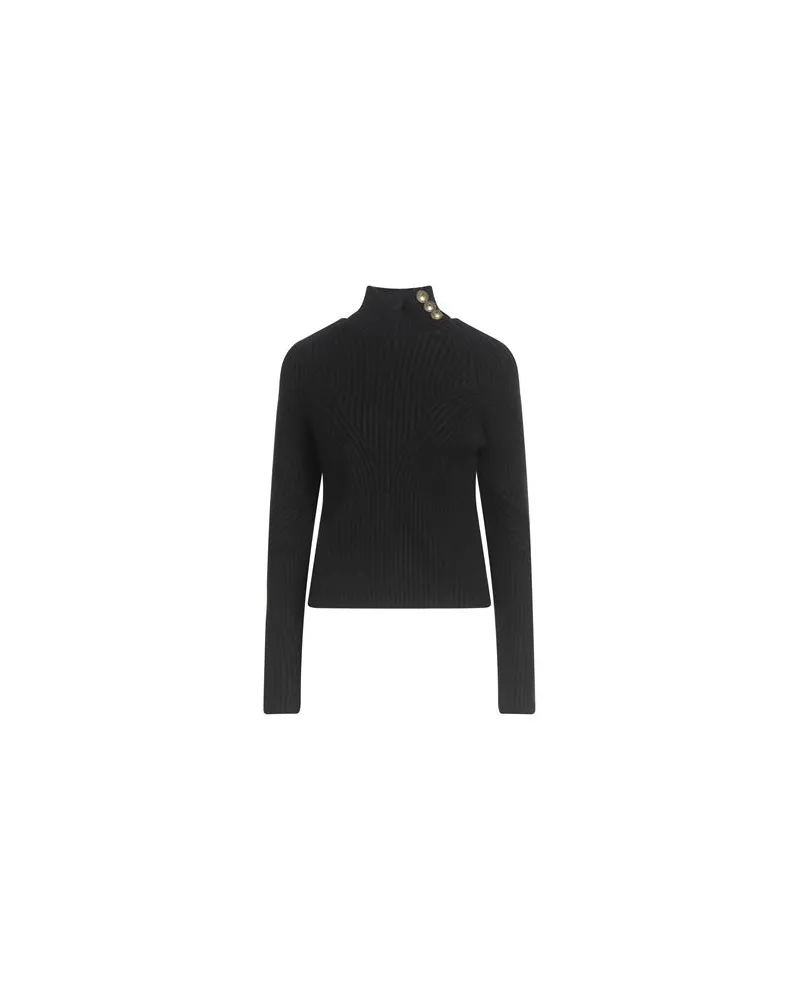 Elisabetta Franchi STRICKWAREN - Rollkragenpulloverauf YOOX.COM Schwarz