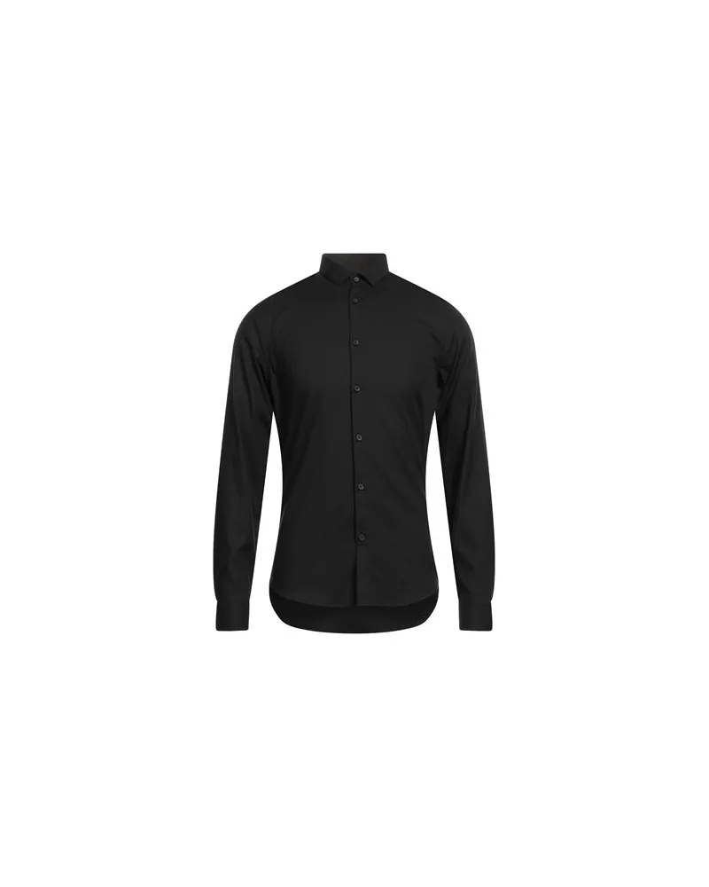 Armani Exchange TOPS - Hemdenauf YOOX.COM Schwarz