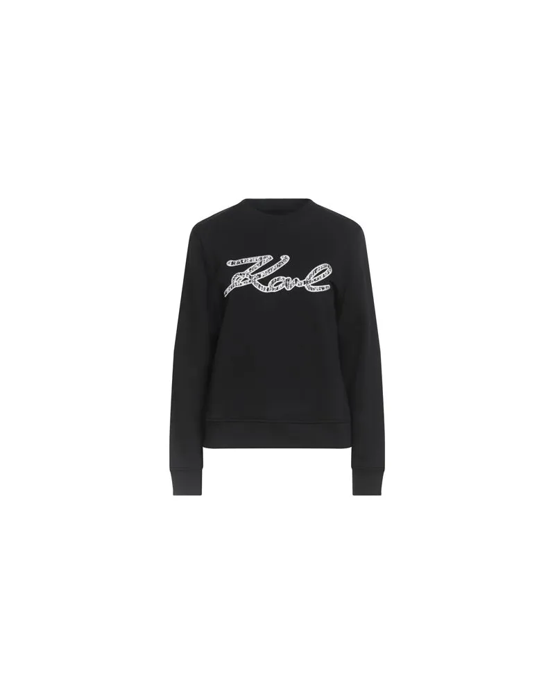 Karl Lagerfeld TOPS - Sweatshirtsauf YOOX.COM Schwarz