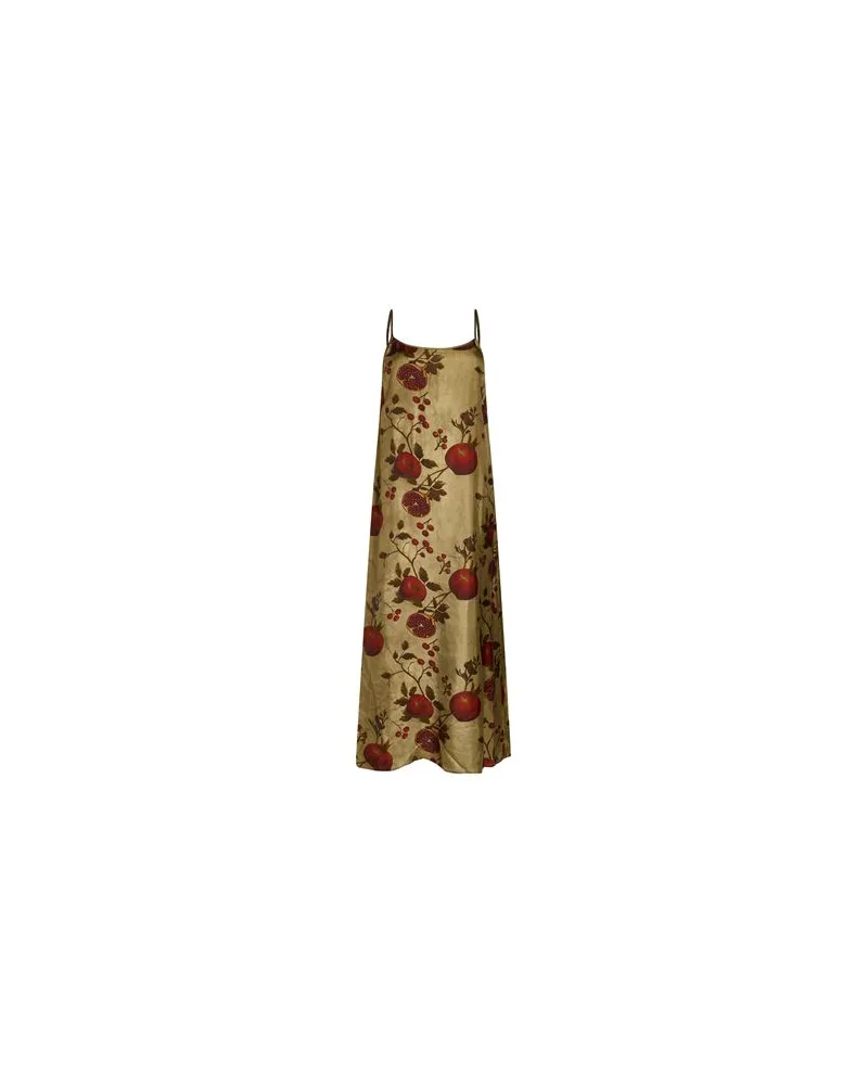 Uma Wang KLEIDER - Midi-Kleiderauf YOOX.COM Salbeigrün