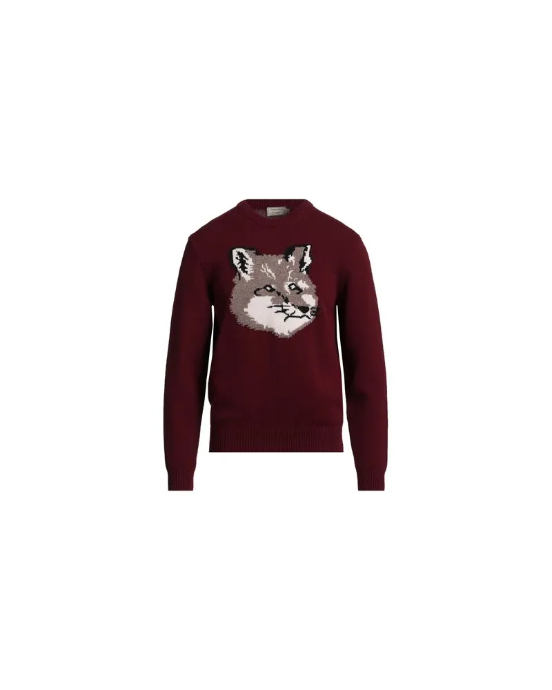 Kitsuné STRICKWAREN - Pulloverauf YOOX.COM Bordeaux