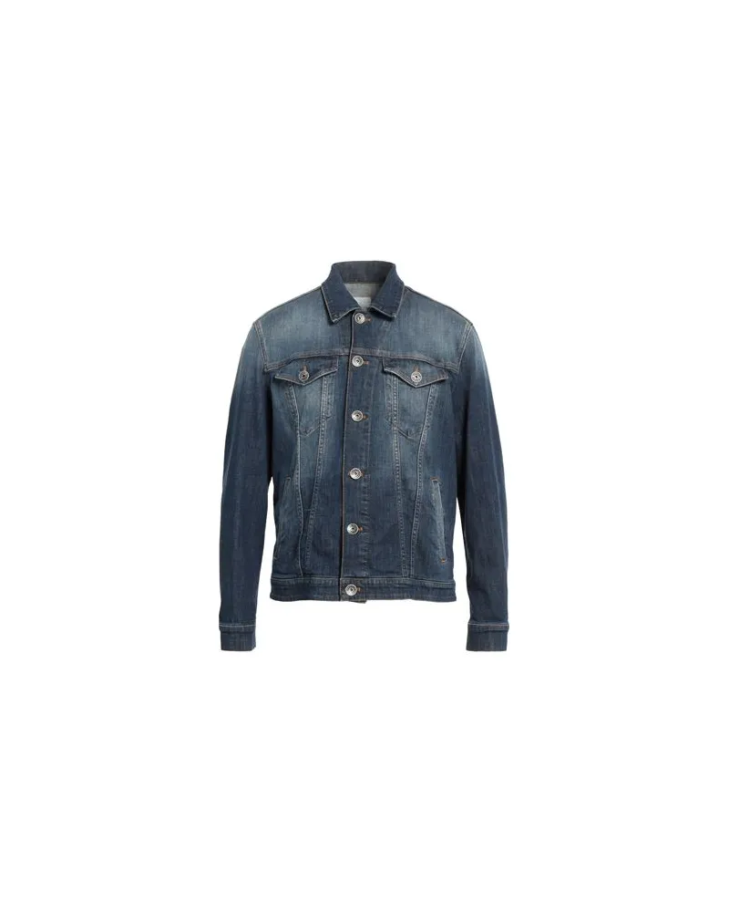 Eleventy JACKEN & MÄNTEL - Jeansjacken/Mäntelauf YOOX.COM Blau