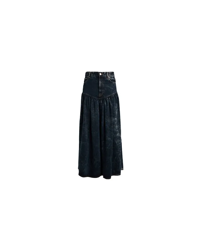 Ganni HOSEN & RÖCKE - Jeansröckeauf YOOX.COM Blau