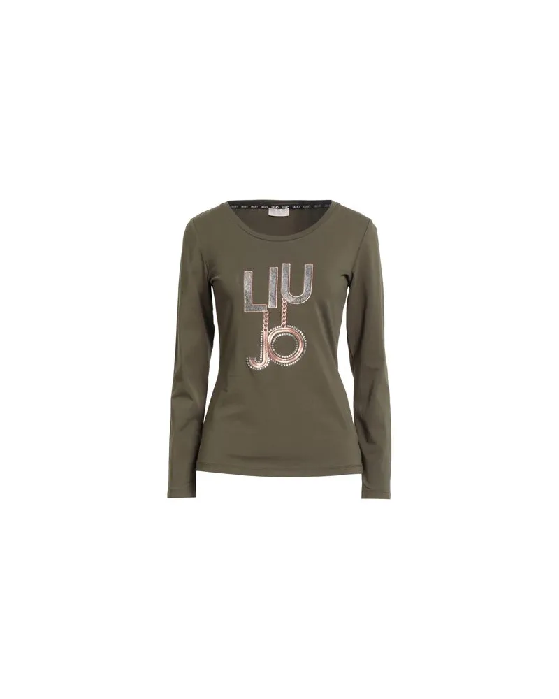 Liu Jo TOPS - T-shirtsauf YOOX.COM Militärgrün